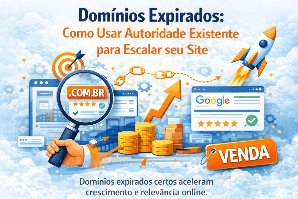 Domínios expirados com autoridade pronta para impulsionar projetos SEO e sites no seosite.com.br