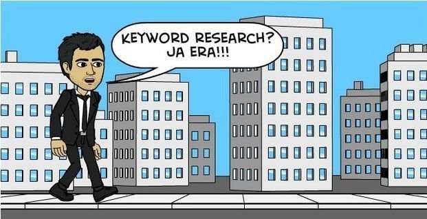 Processo de pesquisa de palavras-chave para SEO