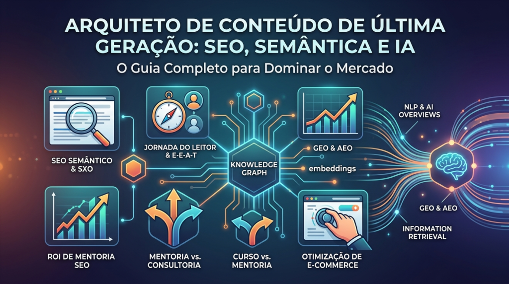 Mentoria SEO destacando benefícios e ROI